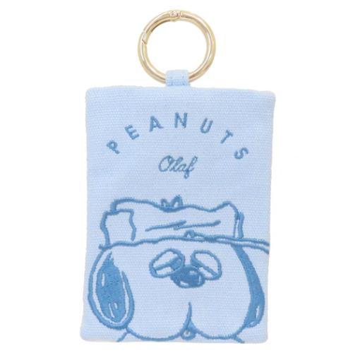 スヌーピー カラビナ付きミニポーチ ミニポーチ オラフ Myselect ピーナッツ キャラクター