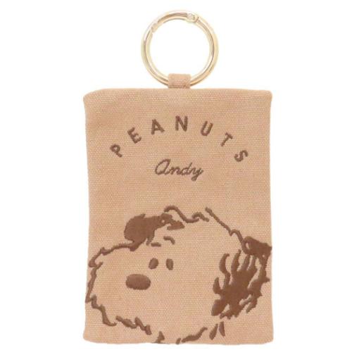 スヌーピー グッズ ミニポーチ ピーナッツ キャラクター カラビナ付きミニポーチ