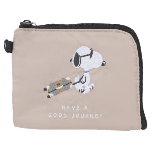 スヌーピー スリムマルチウォレット ミニ財布 journey ジョー クール ピーナッツ