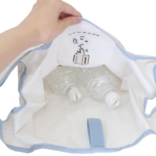 スヌーピー エコバッグM ショッピングバッグ journey ピーナッツ キャラクター