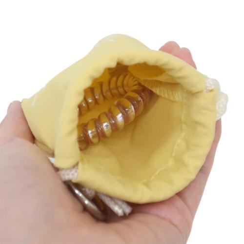 ミニ巾着袋 ちび巾着 スヌーピー ピーナッツ ウッドストック マリモクラフト マチ付き まめきんちゃく 小物入れ