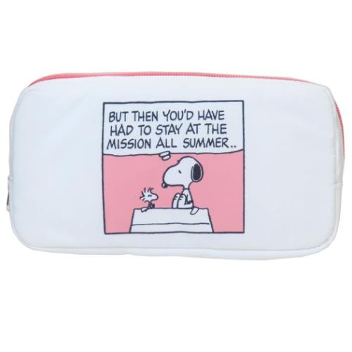 スヌーピー キャラクター コスメポーチ マルチポーチ RD スヌーピーコミック ピーナッツ