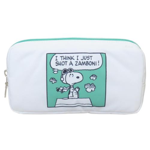 スヌーピー マルチポーチ コスメポーチ GR スヌーピーコミック ピーナッツ キャラクター