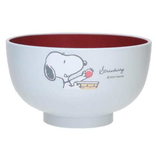 スヌーピー グッズ 汁椀 キャラクター キッズ汁椀 ストロベリー ピーナッツ