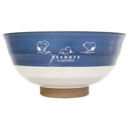 スヌーピー 飯椀M ライスボウル 青 Table ピーナッツ キャラクター