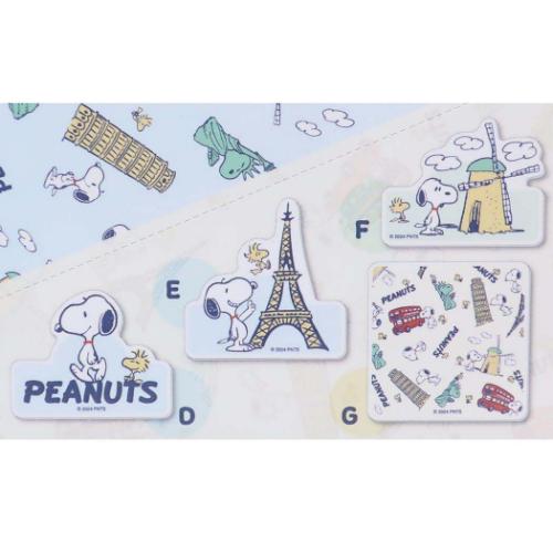 PEANUTS スヌーピー キャラクター クリップ トレーディングアクリル
