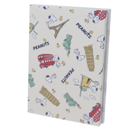 メモ帳 パタパタメモ4面 スヌーピー シンボル マリモクラフト