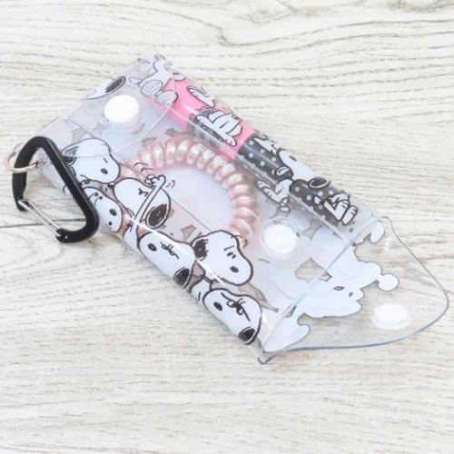 スヌーピー キャラクターポーチ 昭和レトロ　ピーナッツ　ビンテージ　マルチケース 楽天市場】スヌーピー マルチケース ENJOY/楽しむ EAN-841-591 骨型