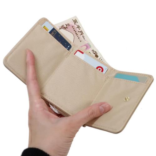 三つ折り財布 ミニウォレット スヌーピー BE マリモクラフト ピーナッツ ギフト雑貨 プレゼント