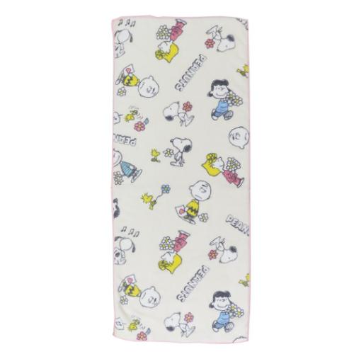 PEANUTS スヌーピー キャラクター 速乾フェイスタオル クイックドライ