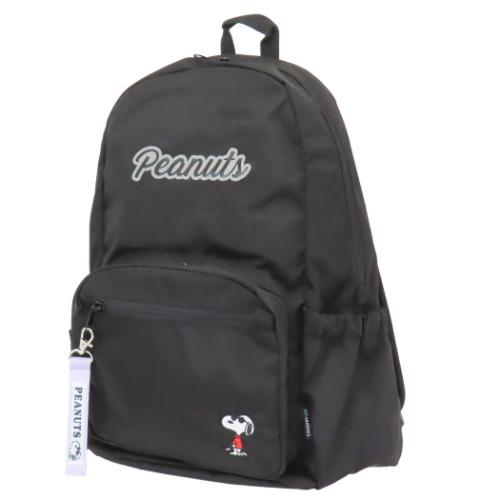 マリSPZ-3532  【スヌーピー】【SNOOPY】スマートデイパック【ブラック】【黒】【ジョー・クール】【RE-PET】【ウッドストック】【ピーナッツ】【リュック】【かばん】【カバン】【バッグ】【鞄】【バックパック】【収納】【お出かけ】【アウトドア】 PEANUTS スヌーピー ピーナッツ キャラクター リュック RE-PET