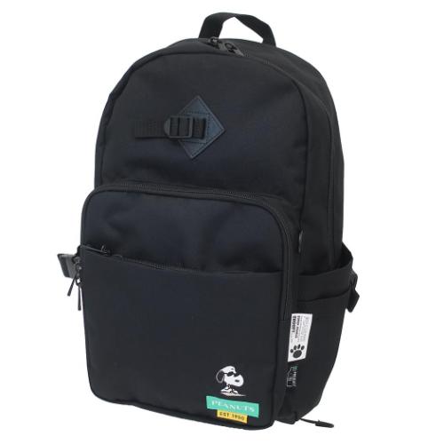スヌーピー デイパック RE-PET スクリュック BK YEネーム ピーナッツ キャラクター グッズ PEANUTS スヌーピー グッズ デイパック キャラクター RE-PET スク