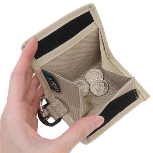 RE-PET 2つ折りコインポーチ 小銭入れ スヌーピー ピーナッツ BE マリモクラフト コインケース キャラクター