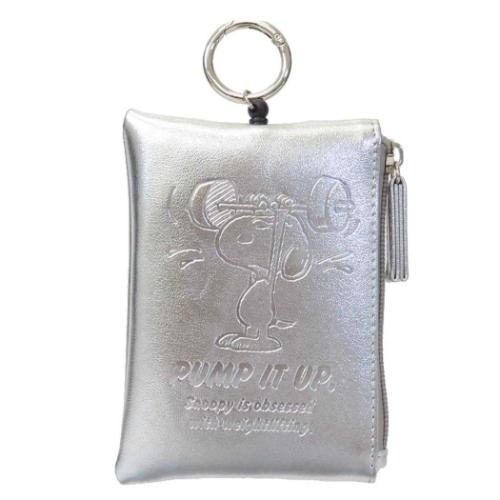 スヌーピー パスポーチ 定期入れ メタリックスヌーピー SI ピーナッツ キャラクター