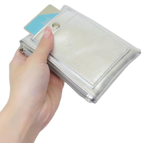 スヌーピー パスポーチ 定期入れ メタリックスヌーピー SI ピーナッツ キャラクター