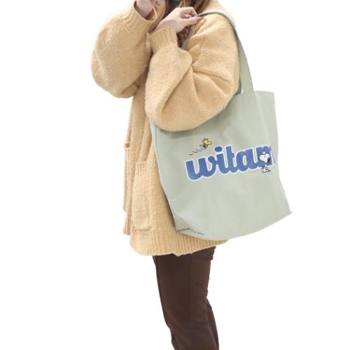 手提げかばん トートバッグ スヌーピー GR witam ウッドストック マリモクラフト ピーナッツ