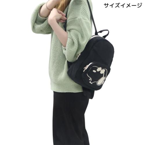スヌーピー フェイクレザーミニリュック PEANUTS スヌーピー グッズ デイパック キャラクター ミニリュック