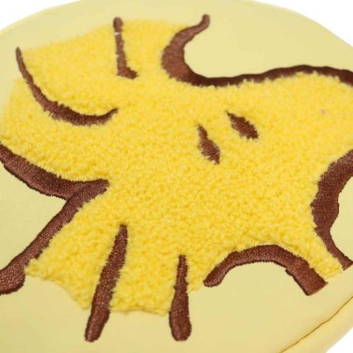 スヌーピー ダイカット刺繍パスポーチ 定期入れ ウッドストック ピーナッツ