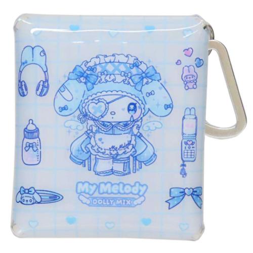 マイメロディ キャラクター ミニポーチ クリアマルチケースSS DOLLY MIX