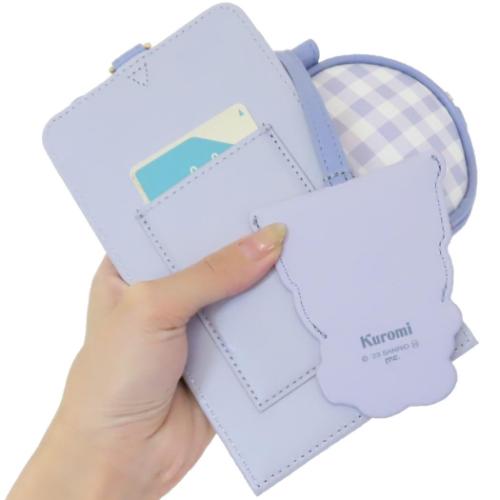 クロミ キャラクター スマホポーチ 3連ショルダーポーチ サンリオ