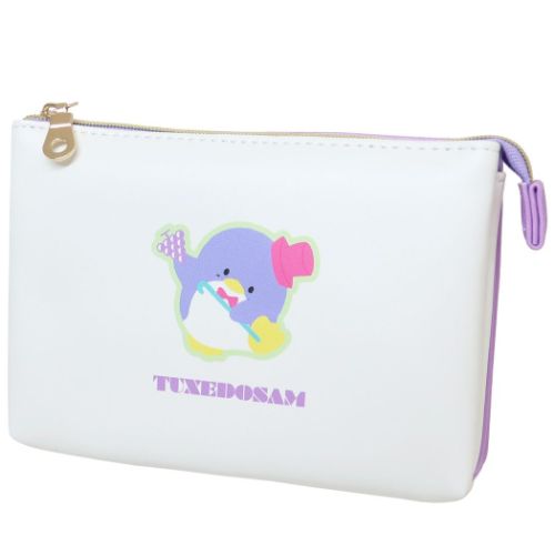 Yahoo! Yahoo!ショッピング(ヤフー ショッピング)タキシードサム グッズ コスメポーチ キャラクター 3ポケットポーチ プレゼント 男の子 女の子 ギフト バレンタイン