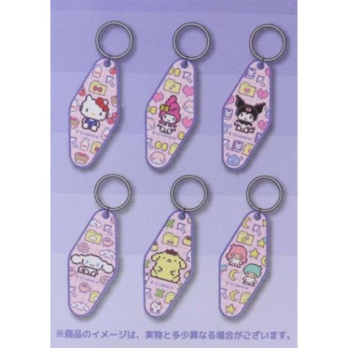 キーホルダー サンリオキャラクターズ トレーディングモーテル