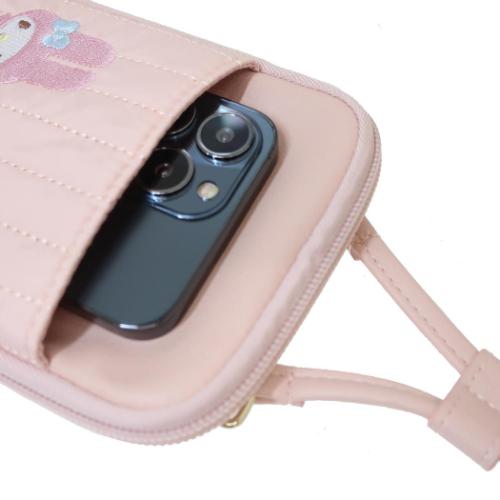 新品◆マイメロ◆みんなのキルト◆ポーチ×ぬいぐるみチャーム×ミラーの3点セット 縦型 ぬいぐるみ ポーチ 小物入れ キャラクター かわいい 小物