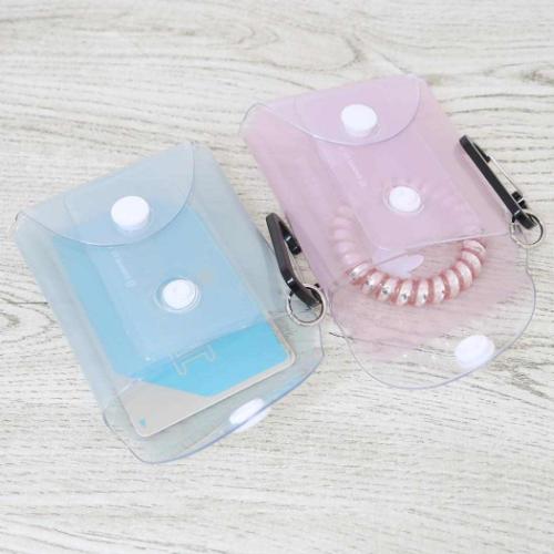 ミニポーチ クリアマルチケースSS サンリオキャラクターズ サンリオ おかお BL マリモクラフト