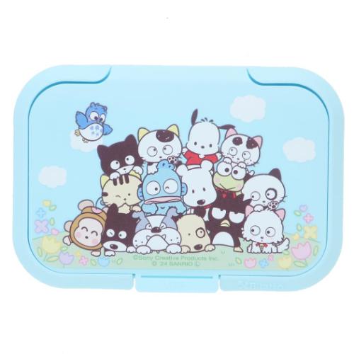 Yahoo! Yahoo!ショッピング(ヤフー ショッピング)タマ＆フレンズxサンリオキャラクターズ グッズ 貼ってはがせるウェットシートのフタ キャラクター 抗菌Bitatto ビタット 集合A