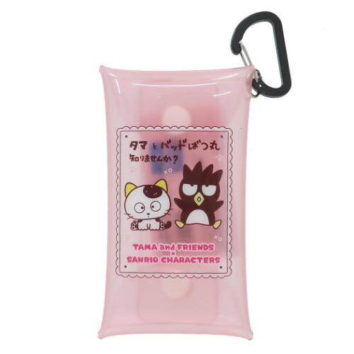 Yahoo! Yahoo!ショッピング(ヤフー ショッピング)タマ＆フレンズxサンリオキャラクターズ キャラクター ミニポーチ クリアマルチケースS PK サンリオ