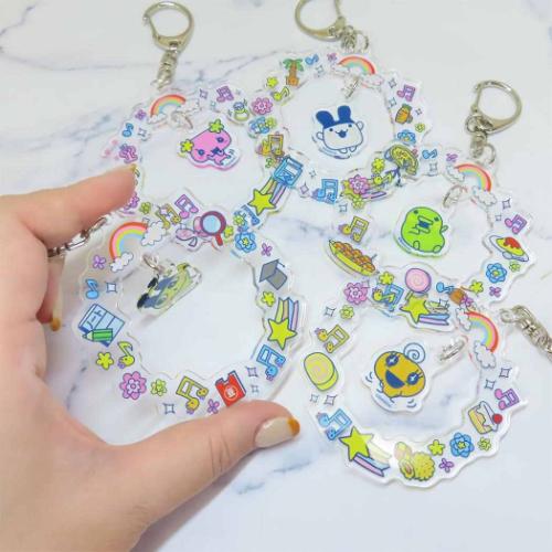 キーリング たまごっち ゆらゆらアクリルキーホルダー みみっち 爆買