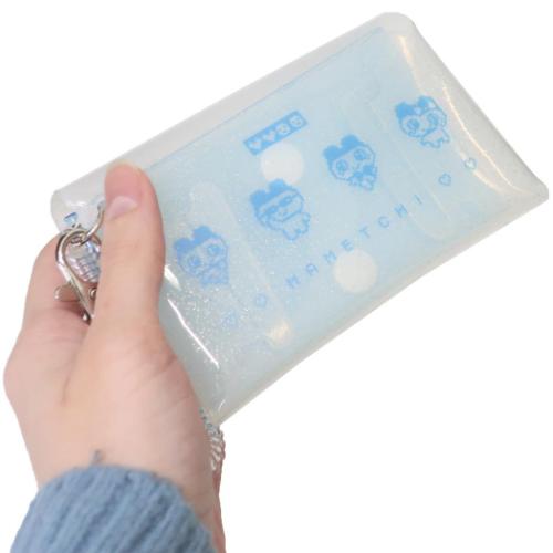 たまごっち キャラクター クリアポーチ ふたごポーチ まめっち