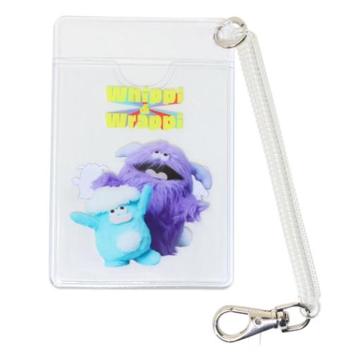 定期入れ ホイッピ＆ラッピ コイル付きクリアパスケース マリモクラフト