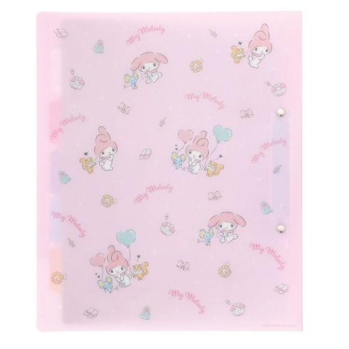 マイメロディ バインダー 2穴ファイルA4サイズ 新入学 サンリオ エム