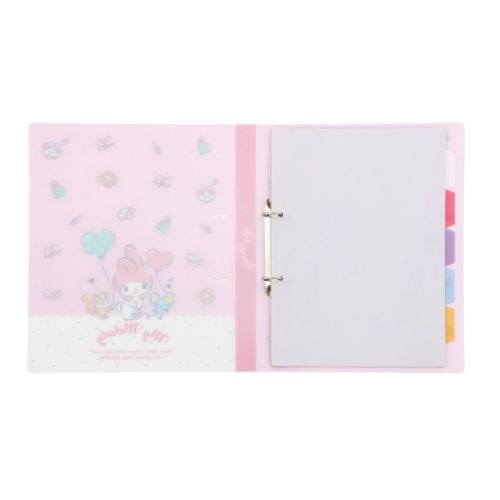 マイメロディ バインダー 2穴ファイルA4サイズ 新入学 サンリオ エム