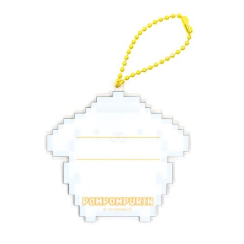 キーホルダー サンリオキャラクターズ アクリルネームホルダー ポムポムプリン サンリオ エムプラン