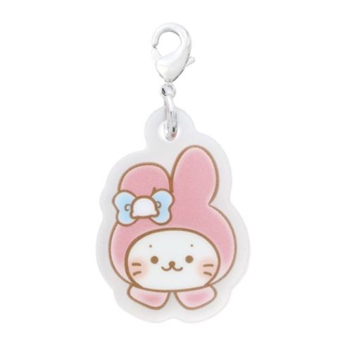 マイメロディ アクリルチャームセット キーホルダー しろたん×サンリオキャラクターズA サンリオ キャラクター