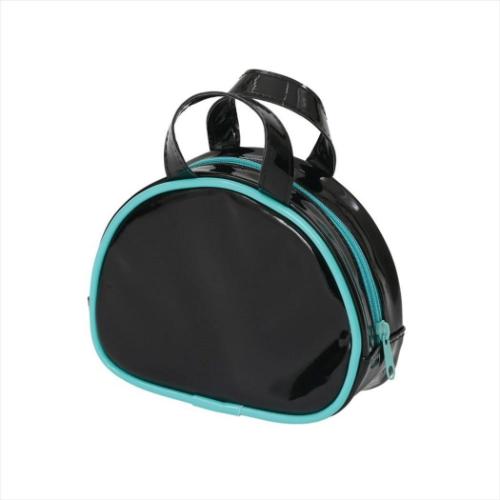 クロミ エナメルミニバッグ コスメポーチ ブラック サンリオ