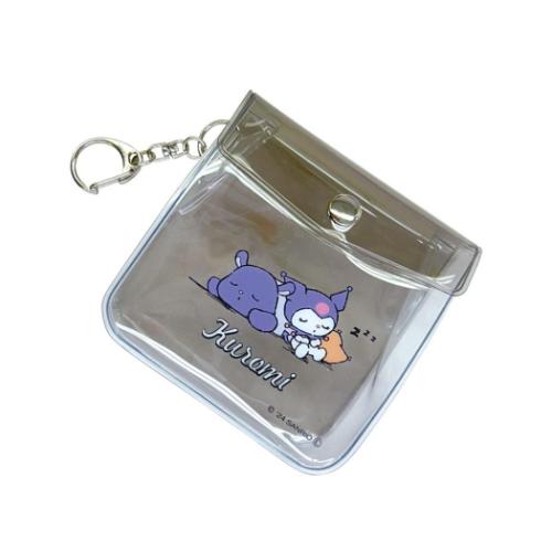 ミニポーチ スクエアミニポーチ クロミ カラフルシリーズKU エムプラン サンリオ 小物入れ かわいい キャラクター