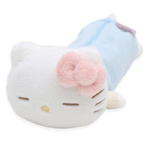 ペンケース ぬいぐるみペンポーチ ハローキティ だらりんライフ エム