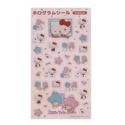 ハローキティ シールシート ハローキティ＆リトルツインスターズ キキ