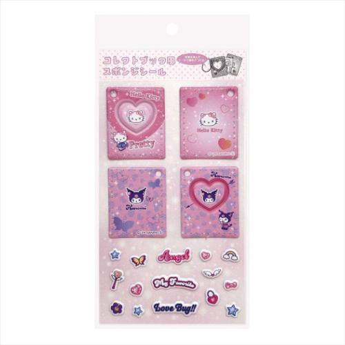 コレクトブック風スポンジシール シールシート サンリオキャラクターズ