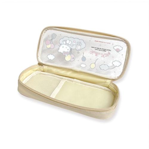 ハローキティ 筆箱 ペンケース ラウンドジップ クリアN サンリオ エム