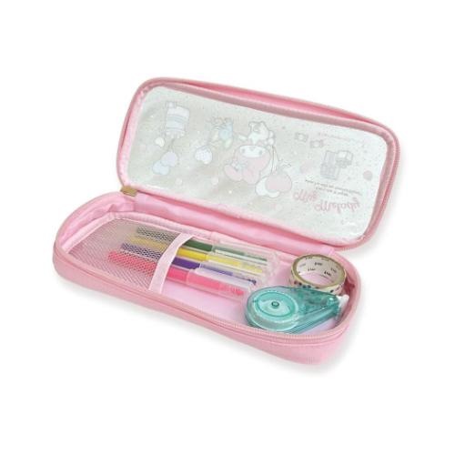希少 レア マイメロディ オトメロシリーズ ペンケース 完売品 平成 レトロ マイメロディ キャラクター 筆箱 ペンケース ラウンドジップ クリアN