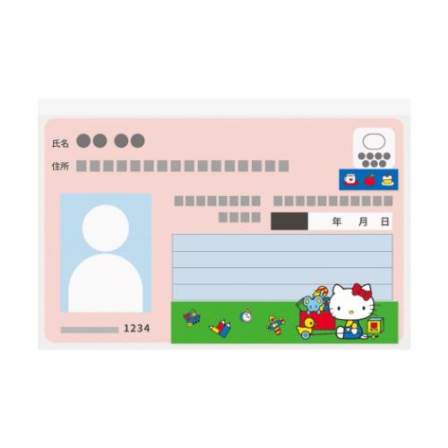 ハローキティ マイナカードクリアケース サンリオ カードケース キャラクター