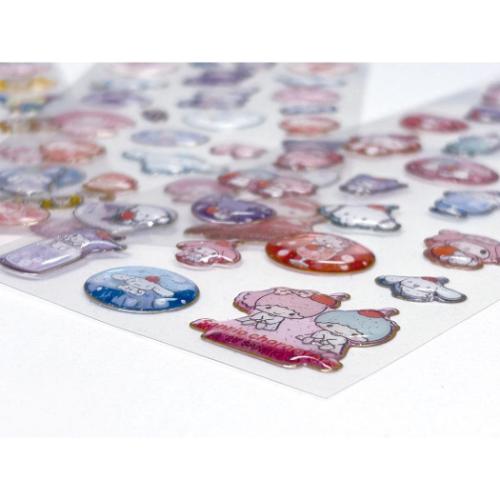 キラフチ樹脂もりシール サンリオキャラクターズ シールシート