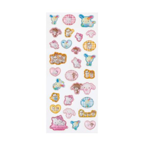 キラフチ樹脂もりシール サンリオキャラクターズ シールシート