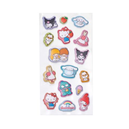 ぷくっとシール サンリオキャラクターズ シールシート サンリオ