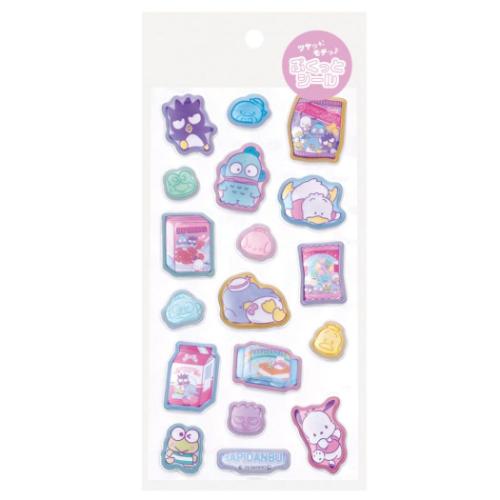 シールシート サンリオキャラクターズ ぷくっとシール HVスイーツ