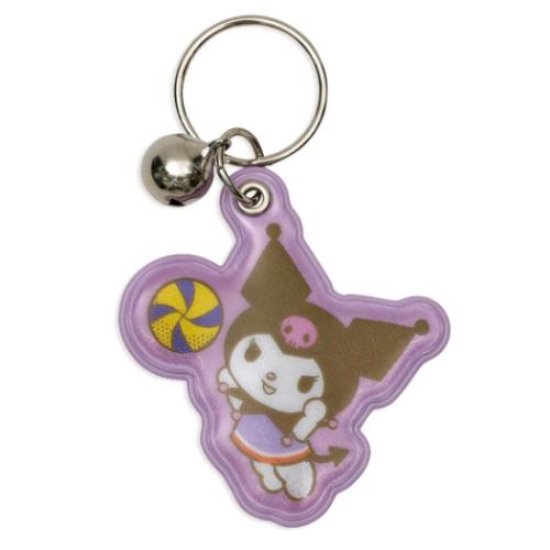 クロミ 自転車キーホルダー 部活シリーズ サンリオ キーリング キャラクター バレーボール部 エムプラン